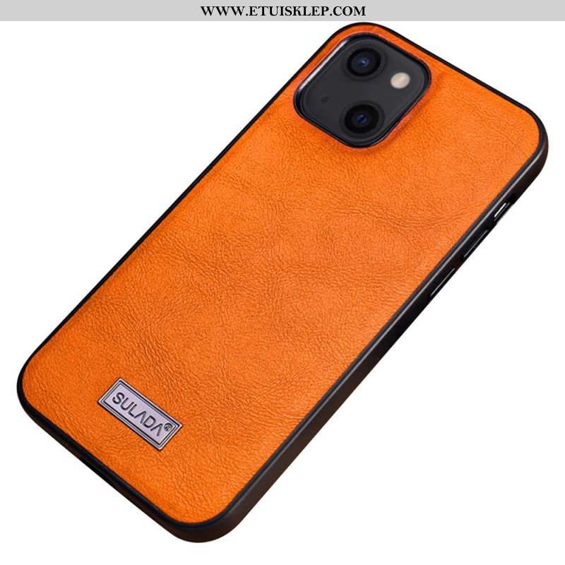 Etui do iPhone 14 Efekt Skóry Sulada